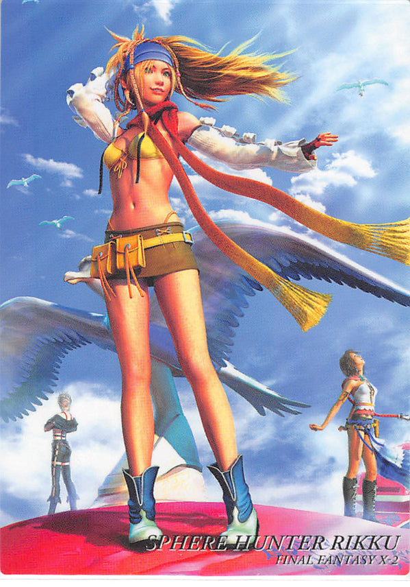 Final Fantasy Art Museum Trading Card - #563 Normal Art Museum Sphere Hunter Rikku (Final Fantasy X-2) (Rikku) - Cherden's Doujinshi Shop - 1