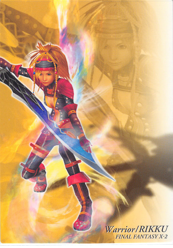 Final Fantasy Art Museum Trading Card - #575 Normal Art Museum Warrior / Rikku (Final Fantasy X-2) (Rikku) - Cherden's Doujinshi Shop - 1