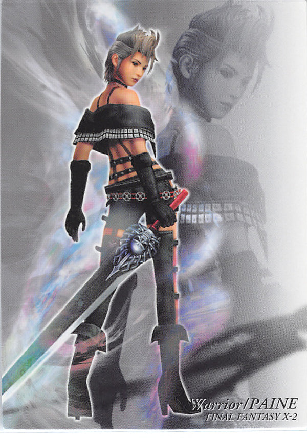 Final Fantasy Art Museum Trading Card - #576 Normal Art Museum Warrior / Paine (Final Fantasy X-2) (Paine) - Cherden's Doujinshi Shop - 1