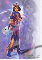 Final Fantasy Art Museum Trading Card - #580 Normal Art Museum Lady Luck / Yuna (Final Fantasy X-2) (Yuna) - Cherden's Doujinshi Shop - 1