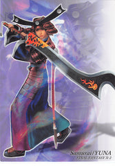 Final Fantasy Art Museum Trading Card - #586 Normal Art Museum Samurai / Yuna (Final Fantasy X-2) (Yuna) - Cherden's Doujinshi Shop - 1