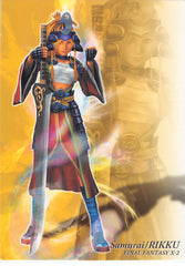 Final Fantasy Art Museum Trading Card - #587 Normal Art Museum Samurai / Rikku (Final Fantasy X-2) (Rikku) - Cherden's Doujinshi Shop - 1