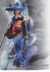 Final Fantasy Art Museum Trading Card - #591 Normal Art Museum Black Mage / Paine (Final Fantasy X-2) (Paine) - Cherden's Doujinshi Shop - 1