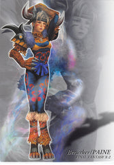 Final Fantasy Art Museum Trading Card - #603 Normal Art Museum Berserker / Paine (Final Fantasy X-2) (Paine) - Cherden's Doujinshi Shop - 1