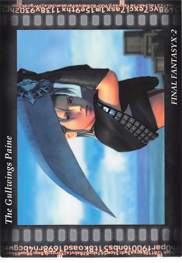 Final Fantasy Art Museum Trading Card - #617 Normal Art Museum The Gullwings Paine (Final Fantasy X-2) (Paine) - Cherden's Doujinshi Shop - 1