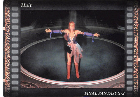 Final Fantasy Art Museum Trading Card - #625 Normal Art Museum Halt (Final Fantasy X-2) (Lenne) - Cherden's Doujinshi Shop - 1