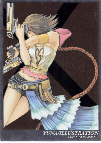 Final Fantasy Art Museum Trading Card - #640/SP01 Special Art Museum (FOIL) Yuna / Illustration (Final Fantasy X-2) (Yuna) - Cherden's Doujinshi Shop - 1