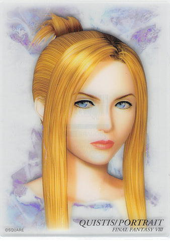 Final Fantasy Art Museum Trading Card - S-10 Normal Art Museum 7-11 Special Edition Part 1 Final Fantasy VIII: Quistis / Portrait (Quistis Trepe) - Cherden's Doujinshi Shop - 1