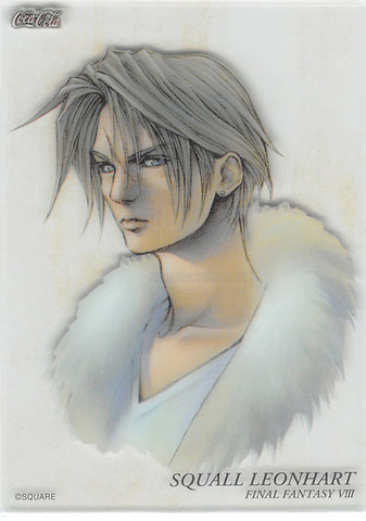 Final Fantasy Art Museum Trading Card - C-10 Normal Art Museum Coca-Cola Edition Final Fantasy VIII: Squall Leonhart (Squall Leonhart) - Cherden's Doujinshi Shop - 1