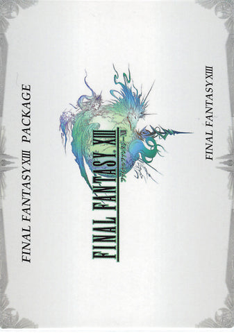 Final Fantasy Art Museum Trading Card - Kai #001 Normal Art Museum Final Fantasy XIII Package (Final Fantasy XIII) (Final Fantasy XIII Package Image) - Cherden's Doujinshi Shop - 1