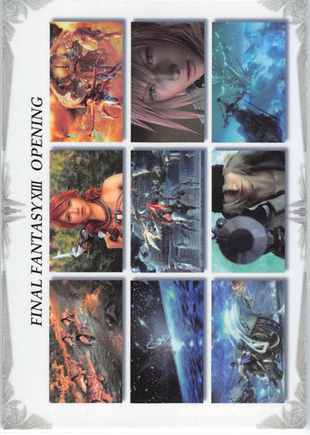 Final Fantasy Art Museum Trading Card - Kai #002 Normal Art Museum Final Fantasy XIII Opening (Final Fantasy XIII) (Final Fantasy XIII Opening Images) - Cherden's Doujinshi Shop - 1