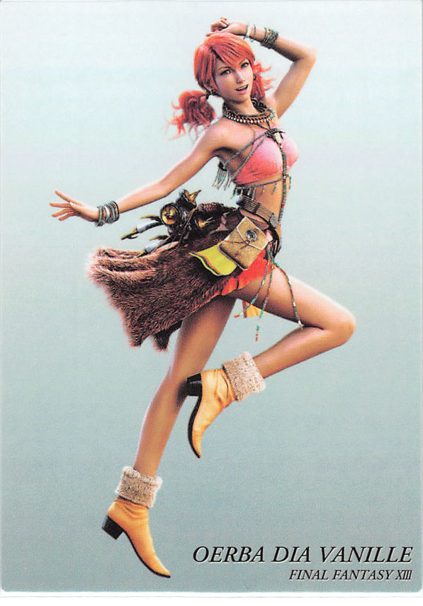 Final Fantasy Art Museum Trading Card - Kai #005 Normal Art Museum Oerba Dia Vanille (Final Fantasy XIII) (Oerba Dia Vanille) - Cherden's Doujinshi Shop - 1