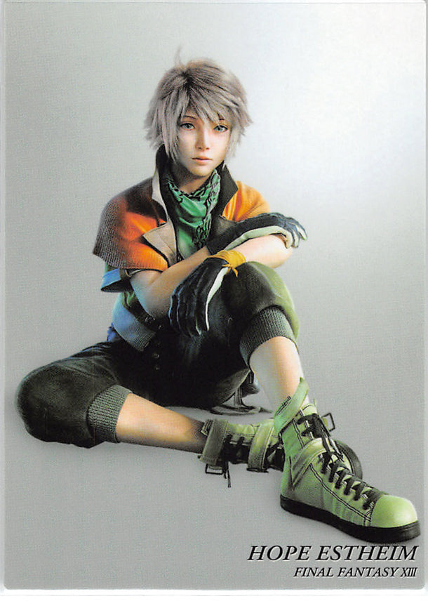 Final Fantasy Art Museum Trading Card - Kai #007 Normal Art Museum Hope Estheim (Final Fantasy XIII) (Hope Estheim) - Cherden's Doujinshi Shop - 1