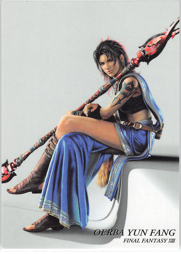 Final Fantasy Art Museum Trading Card - Kai #009 Normal Art Museum Oerba Yun Fang (Final Fantasy XIII) (Oerba Yun Fang) - Cherden's Doujinshi Shop - 1