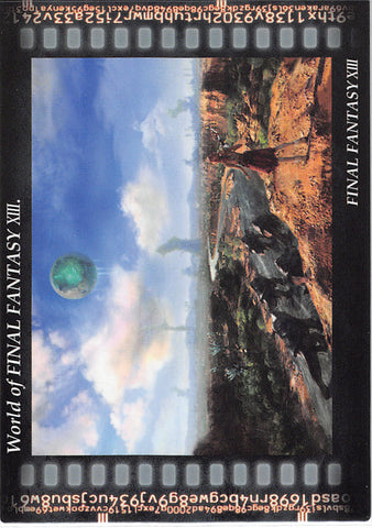Final Fantasy Art Museum Trading Card - Kai #010 Normal Art Museum World of Final Fantasy XIII (Final Fantasy XIII) (Oerba Dia Vanille) - Cherden's Doujinshi Shop - 1