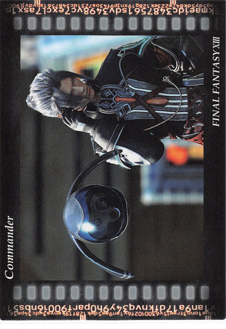 Final Fantasy Art Museum Trading Card - Kai #024 Normal Art Museum Commander (Final Fantasy XIII) (Yaag Rosch) - Cherden's Doujinshi Shop - 1
