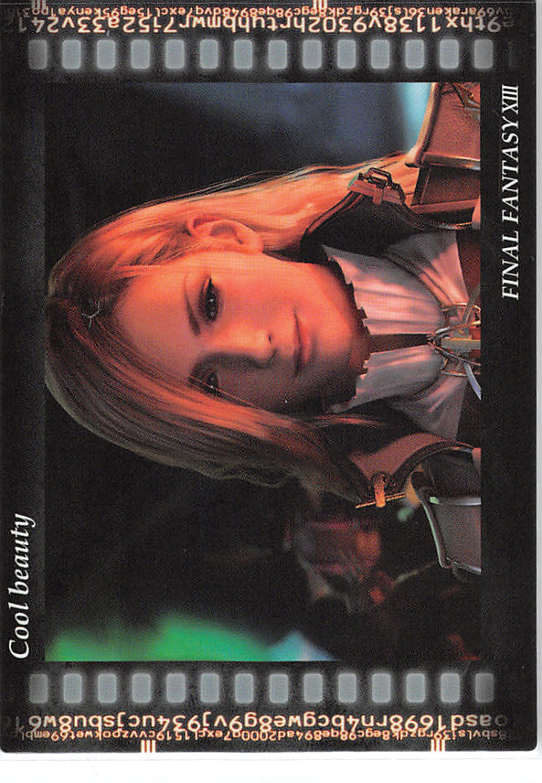 Final Fantasy Art Museum Trading Card - Kai #025 Normal Art Museum Cool beauty (Final Fantasy XIII) (Jihl Nabaat) - Cherden's Doujinshi Shop - 1