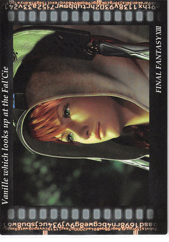 Final Fantasy Art Museum Trading Card - Kai #028 Normal Art Museum Vanille which looks up at the Fal'Cie (Final Fantasy XIII) (Oerba Dia Vanille) - Cherden's Doujinshi Shop - 1