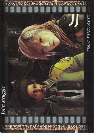 Final Fantasy Art Museum Trading Card - Kai #031 Normal Art Museum Joint struggle (Final Fantasy XIII) (Lightning) - Cherden's Doujinshi Shop - 1