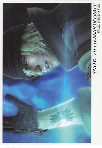 Final Fantasy Art Museum Trading Card - Kai #038 Normal Art Museum Snow Villiers / Portrait (Final Fantasy XIII) (Snow Villiers) - Cherden's Doujinshi Shop - 1