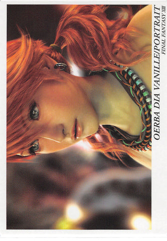 Final Fantasy Art Museum Trading Card - Kai #039 Normal Art Museum Oerba Dia Vanille / Portrait (Final Fantasy XIII) (Oerba Dia Vanille) - Cherden's Doujinshi Shop - 1