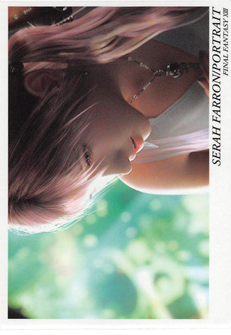 Final Fantasy Art Museum Trading Card - Kai #042 Normal Art Museum Serah Farron / Portrait (Final Fantasy XIII) (Serah Farron) - Cherden's Doujinshi Shop - 1
