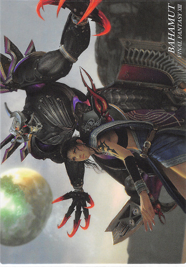 Final Fantasy Art Museum Trading Card - Kai #049 Normal Art Museum Bahamut (Final Fantasy XIII) (Oerba Yun Fang) - Cherden's Doujinshi Shop - 1