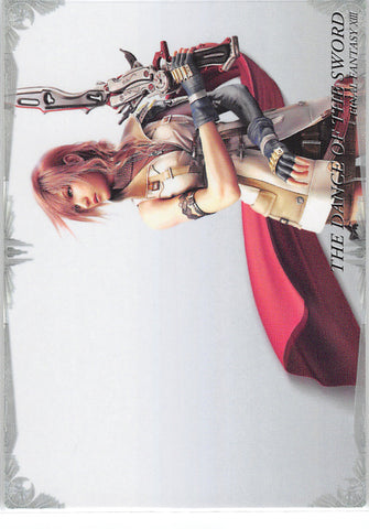 Final Fantasy Art Museum Trading Card - Kai #051 Normal Art Museum The Dance of the Sword (Final Fantasy XIII) (Lightning) - Cherden's Doujinshi Shop - 1