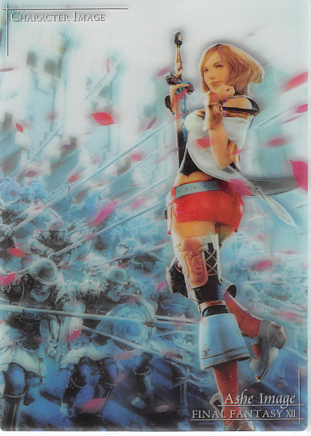 Final Fantasy Art Museum Trading Card - P-008 Normal Art Museum Premium Edition: Ashe Character Image (Ashe) - Cherden's Doujinshi Shop - 1