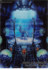 Final Fantasy Art Museum Trading Card - P-041 Normal Art Museum Premium Edition 7-11 Limited Edition X-2 inter Ver 3: Fiend Colosseum Image Illust (Fiend Colosseum) - Cherden's Doujinshi Shop - 1