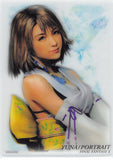 Final Fantasy Art Museum Trading Card - S-27 Normal Art Museum 7-Eleven Special Edition Part 1: Yuna / Portrait (Yuna) - Cherden's Doujinshi Shop - 1