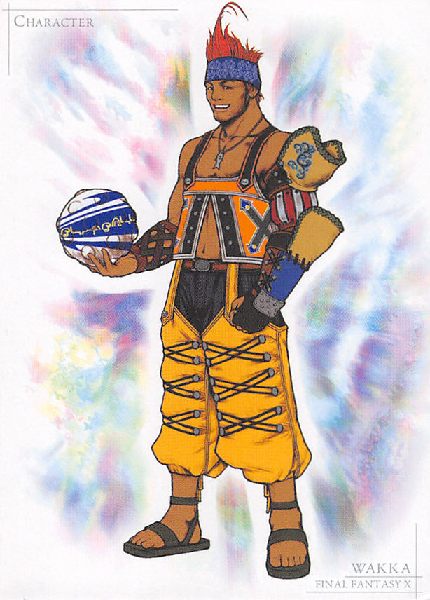 Final Fantasy Art Museum Trading Card - S-31 Normal Art Museum Special Edition: Wakka (Character) (Final Fantasy X) (Wakka) - Cherden's Doujinshi Shop - 1