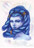 Final Fantasy Art Museum Trading Card - Special S-39 Normal Art Museum Siva (Summon's Monster) (Final Fantasy X) (Shiva) - Cherden's Doujinshi Shop - 1