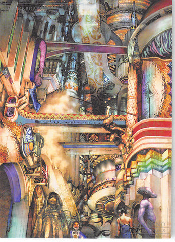 Final Fantasy Art Museum Trading Card - Special S-53 Normal Art Museum Zanarkand (Image Board) (Final Fantasy X) (Zanarkand) - Cherden's Doujinshi Shop - 1