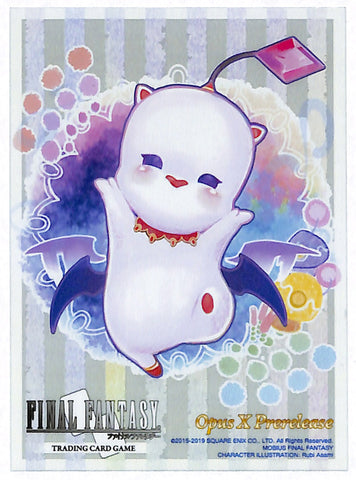 Final Fantasy Trading Card Game Trading Card Sleeve - Opus X Player's Party Participation Prize Card Sleeves Mog (Mog) - Cherden's Doujinshi Shop - 1