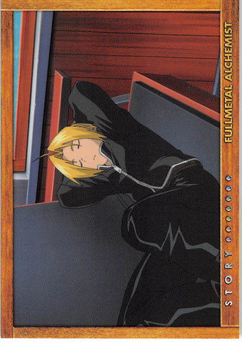 Fullmetal Alchemist Trading Card - 46 Carddass Masters Story 5: The Man with the Mechanical Arm (Edward Elric) - Cherden's Doujinshi Shop - 1