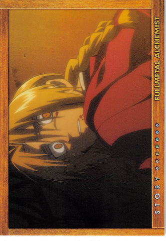 Fullmetal Alchemist Trading Card - 51 Carddass Masters Story 7: Night of the Chimera's Cry (Edward Elric) - Cherden's Doujinshi Shop - 1