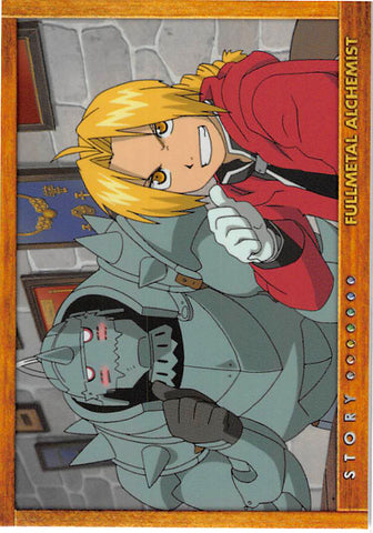 Fullmetal Alchemist Trading Card - 58 Carddass Masters Story 11: The Other Brothers Elric: Part 1 (Edward Elric) - Cherden's Doujinshi Shop - 1
