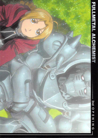 Fullmetal Alchemist Trading Card - Carddass Masters Part 2: 25 Opening 7 (Alphonse Elric) - Cherden's Doujinshi Shop - 1