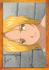 Fullmetal Alchemist Trading Card - Carddass Masters Part 2: 53 Story Card: Episode 17 House of the Waiting Family (Edward Elric) - Cherden's Doujinshi Shop - 1