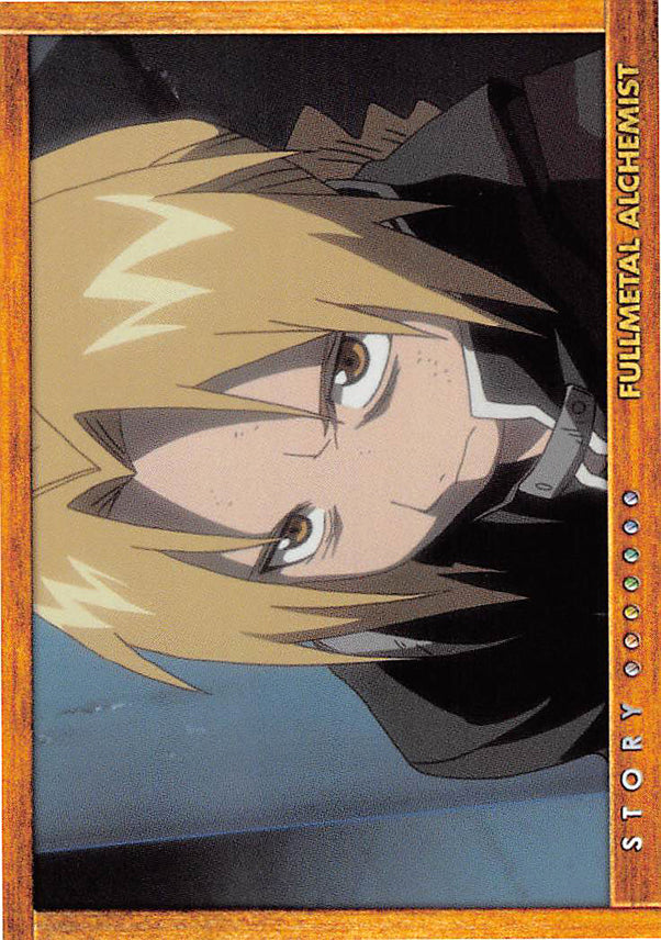 Fullmetal Alchemist Trading Card - Carddass Masters Part 2: 59 Story Card: Episode 20 Soul of the Guardian (Edward Elric) - Cherden's Doujinshi Shop - 1