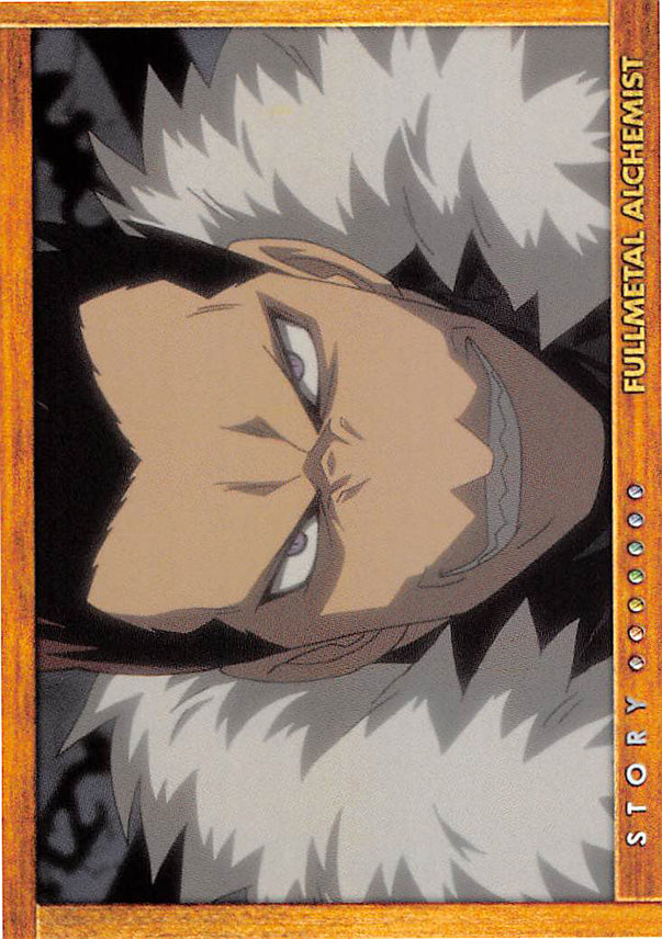 Fullmetal Alchemist Trading Card - Carddass Masters Part 2: 60 Story Card: Episode 21 The Red Glow (Greed) - Cherden's Doujinshi Shop - 1