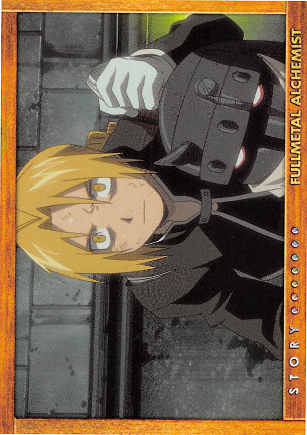 Fullmetal Alchemist Trading Card - Carddass Masters Part 2: 61 Story Card: Episode 21 The Red Glow (Edward Elric) - Cherden's Doujinshi Shop - 1