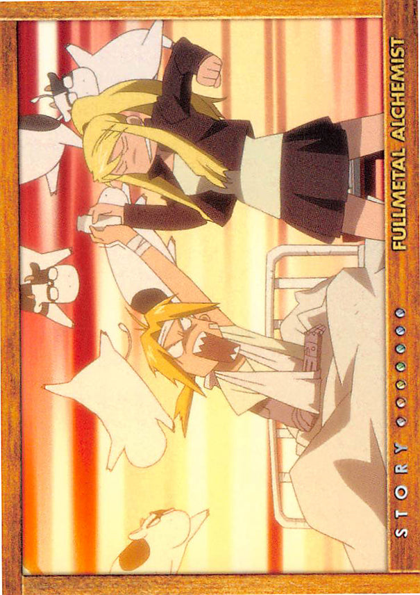 Fullmetal Alchemist Trading Card - Carddass Masters Part 2: 64 Story Card: Episode 23 Fullmetal Heart (Ed x Winry) - Cherden's Doujinshi Shop - 1