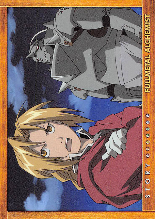 Fullmetal Alchemist Trading Card - Carddass Masters Part 2: 67 Story Card: Episode 24 Bonding Memories (Al x Ed) - Cherden's Doujinshi Shop - 1