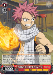 Fairy Tail Trading Card - FT/S09-051 RR Weiss Schwarz Living by Instinct Natsu (Natsu Dragneel) - Cherden's Doujinshi Shop - 1
