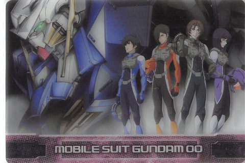 Gundam 00 Trading Card - 002-001-005 Normal Wafer Choco Visual Card 1 (Setsuna F. Seiei) - Cherden's Doujinshi Shop - 1