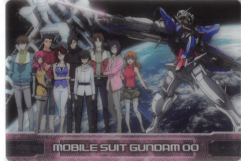 Gundam 00 Trading Card - 002-003-007 Normal Wafer Choco Visual Card 3 (Setsuna F. Seiei) - Cherden's Doujinshi Shop - 1
