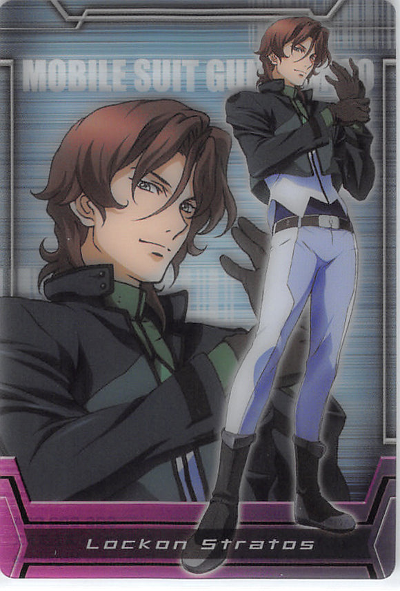 Gundam 00 Trading Card - 006-002-064 Normal Wafer Choco 2nd Phase: Lockon Stratos (Lockon Stratos) - Cherden's Doujinshi Shop - 1