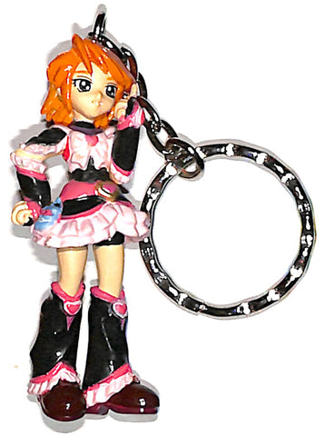 Glitter Force Keychain - Max Heart Figure Keyholder 1 Cure Black (Cure Black) - Cherden's Doujinshi Shop - 1